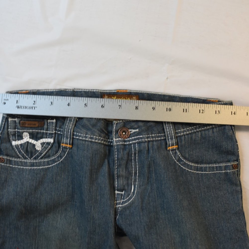 3 Pair Luxirie By Lrg Juniors/Womens Denim Jeans Waist Size 26 - Picture 6 of 16